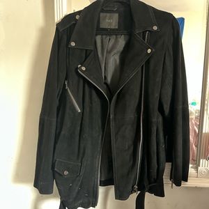 suede leather jacket